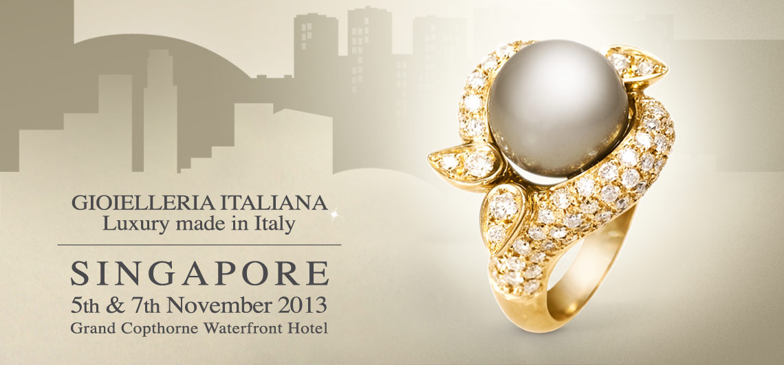 Marco Meletti Jewelry Maker at Gioielleria Italiana, Singapore